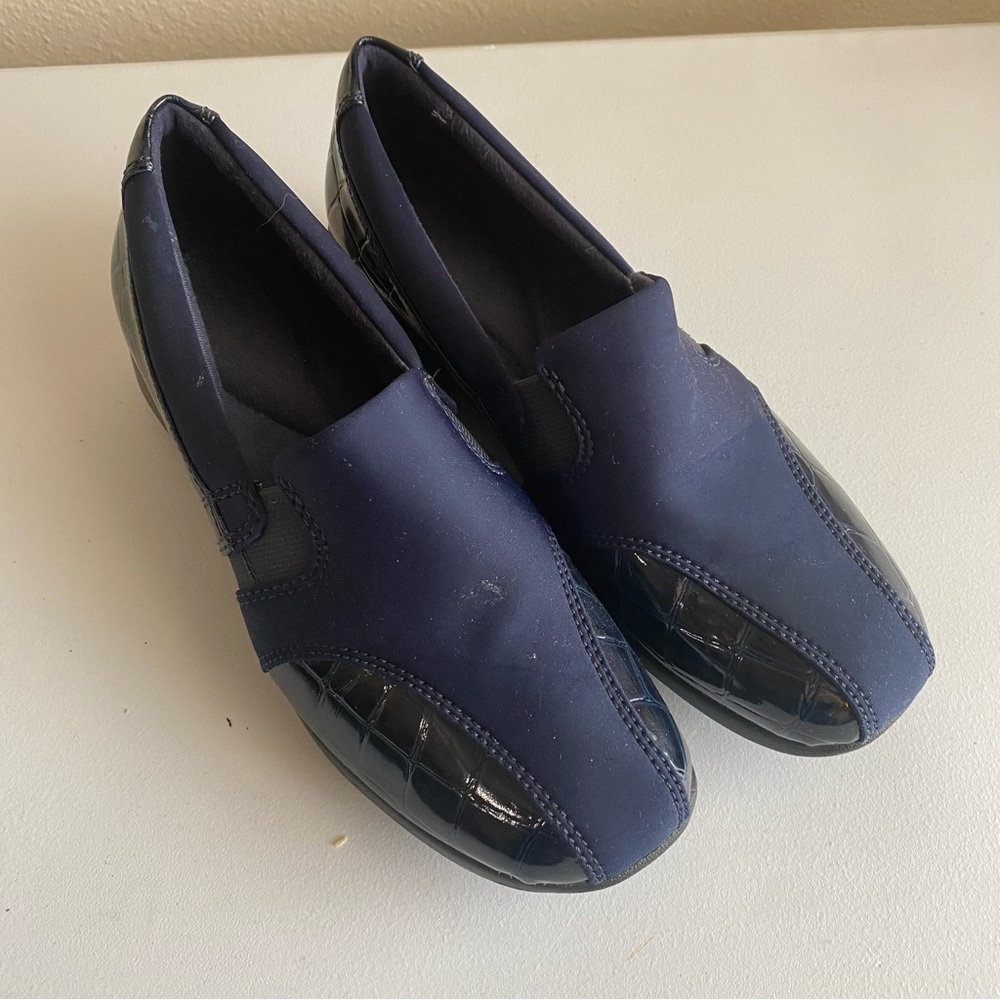 Clarks comfort slip on Gael shoes